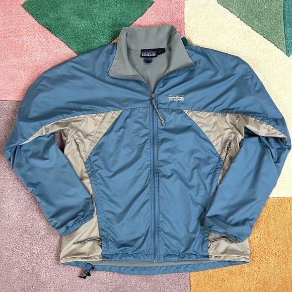 Patagonia Lightweight Vintage Outdoor Zip Up Storm Jacket Wind Resistant Medium - Picture 1 of 17